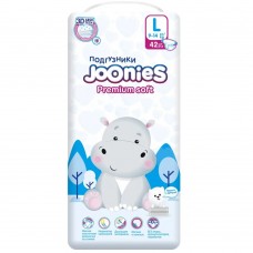 Joonies Подгузники Premium Soft, L (9-14 кг.) (42 шт.)