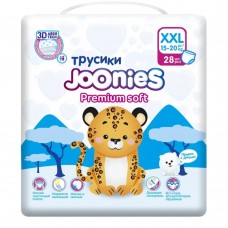 Joonies Трусики Premium Soft, XXL (15-20 кг.) (28 шт.)