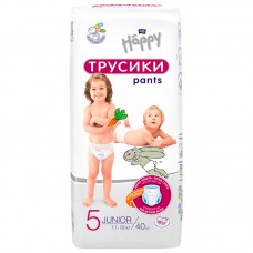 Bella Baby Happy Трусики Junior 5, 11-18 кг. (40 шт.)