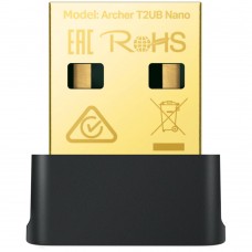Беспроводной USB адаптер TP-Link Archer T2UB Nano 802.11ac 200+433Mbps Bluetooth