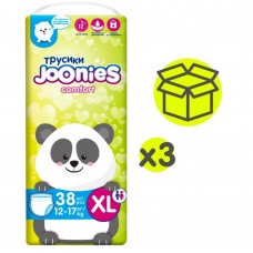 Joonies Трусики Comfort, XL (12-17 кг.), 38 шт. (3 упаковки)