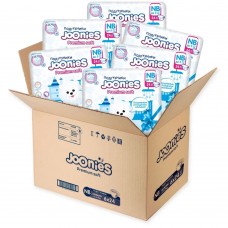 Joonies Подгузники Premium Soft, NB (0-5 кг.), 24 шт. (6 упаковок)