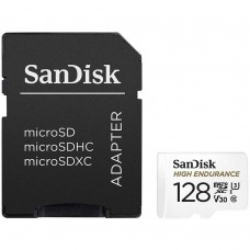 Флеш-карта microSDXC 128Гб Sandisk High Endurance, Class 10 UHS-1 U3 V30 ( SDSQQNR-128G-GN6IA )