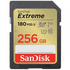 Флеш-карта SecureDigital 256Gb SanDisk Extreme SDXC Class 10 UHS-I U3 V30 ( SDSDXVV-256G-GNCIN )