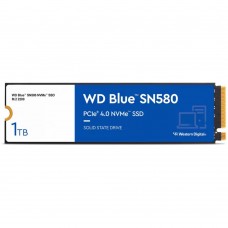 Накопитель SSD M.2 PCIe NVMe 4.0 x4 1000Гб Western Digital Blue SN580 ( WDS100T3B0E )