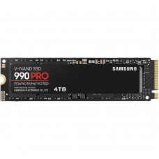 Накопитель SSD M.2 2280 PCI-E 4.0 x4 4000Гб Samsung 990 Pro ( MZ-V9P4T0BW )
