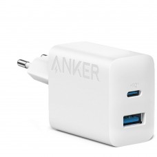 Зарядное устройство сетевое Anker 312 A2348 20W USB + USB-C белое