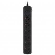 Сетевой фильтр Ippon BK-6-EU-5-10-B 5м Black 6 розеток