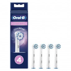 Насадки для зубных щеток Oral-B Sensitive Clean White EB60, 4 шт.