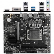 Материнская плата MSI B760 LGA1700 DDR5 ( Pro B760M-E ) mATX, Ret Материнская плата MSI B760 LGA1700 DDR5 ( Pro B760M-E ) mATX, Ret