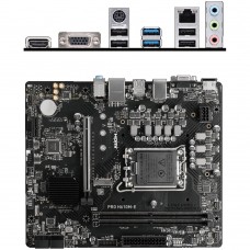 Материнская плата MSI H610 LGA1700 DDR5 ( Pro H610M-E ) mATX, Ret