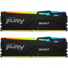 Модуль памяти DDR5 32Gb (2х16Gb) PC-44800 5600MHz Kingston ( KF556C40BBAK2/32 )