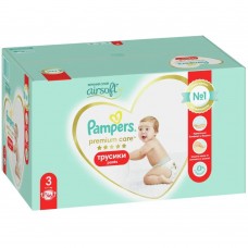 Pampers Трусики Premium Care, 3 (6-11 кг.) (96 шт.)