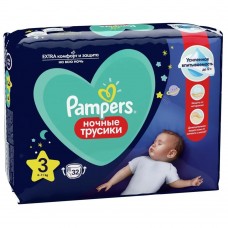 Pampers Трусики, ночные, 3 (6-11 кг.) (32 шт.)