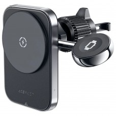 Автомобильный держатель c беспроводной зарядкой Acefast D18 Wireless Charger Car Mount Holder 15W черный