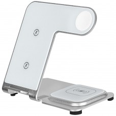 Беспроводная зарядная панель TFN StandTrio 3 в 1 Для IPhone, Apple Watch, Airpods, 22.5W White