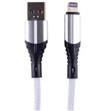 Кабель USB-A - Lightning Zibelino ZDNC-APL-WHT 2.1А 1м белый
