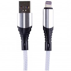 Кабель USB-A - Lightning Zibelino ZDNC-APL-2M-WHT 2.1А 2м белый