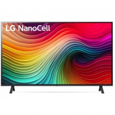 Телевизор ЖК 43" LG 43NANO80T6A 2024 синяя сажа