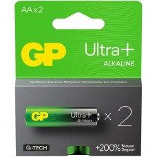 Батарейки GP 15AUPA21-2CRSB2 Ultra Plus Alkaline LR6 AA 2шт