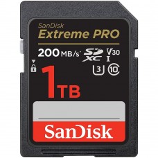 Флеш-карта SecureDigital 1Tb SanDisk Extreme Pro SDXC Class 10 V30 U3 ( SDSDXXD-1T00-GN4IN )