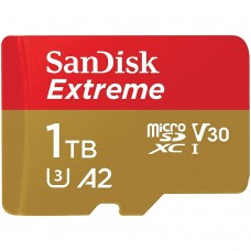 Флеш-карта microSDXC 1Tb Sandisk Extreme 10 UHS-1 U3 V30 A2 ( SDSQXAV-1T00-GN6MN )