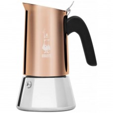 Гейзерная кофеварка Bialetti New Venus Rame Induzione 6 порций 7285