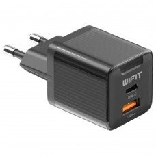 Зарядное устройство сетевое Wifit WiCharge GC1 45W USB A + Type-C черное