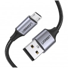 Кабель USB-A - MicroUSB 2m Ugreen US290 (60148) черный