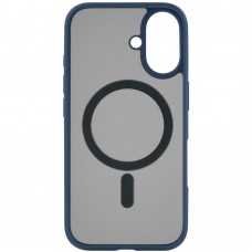 Чехол uBear Cloud Mag Case Magsafe для Apple IPhone 16 синий