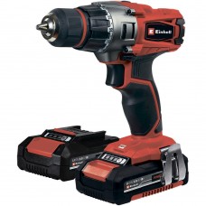 Дрель аккумуляторная Einhell PXC TE-CD 18/2 Li, 18В,44Нм,патрон 10мм,2x2.0Ач,кейс 4514231