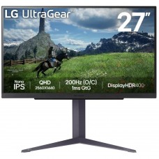 Монитор ЖК LG UltraGear 27GS85Q-B Black 1ms HDMI, DisplayPort