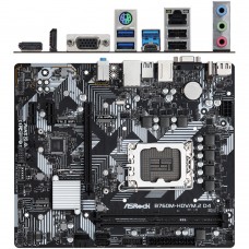 Материнская плата ASRock B760 LGA1700 DDR4 ( B760M-HDV/M.2 D4 ) mATX, Ret