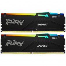 Модуль памяти DDR5 32Gb (2х16Gb) PC-48000 6000MHz Kingston ( KF560C36BBEAK2-32 )