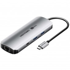 Док-станция Vention USB-C Universal Dock 9в1 ( TQMHB )