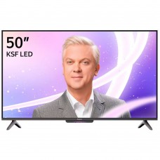 Телевизор ЖК 50" Яндекс ТВ Станция Бейсик с Алисой YNDX-00075 черный