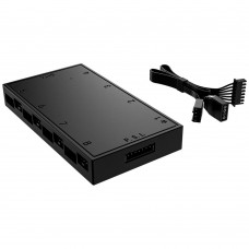 Хаб ARGB подсветки и вентиляторов ID-Cooling HA-08 ARGB 8-port hub with PWM