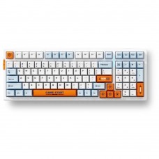 Клавиатура Nuphy MCHOSE G98 Pro (Snow Tiger Switch) Wireless RGB Orange and Blue