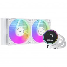 Система водяного охлаждения Coolleo ICE Fairy DIG 240 LITE WH White S115x/1200/1700/1851, AM4/AM5 ( DIG-240-LITE-WH )