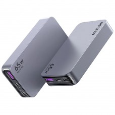 Зарядное устройство сетевое Ugreen Nexode Pro X753 (25356) 65W 2xType C + USB, темно-серый