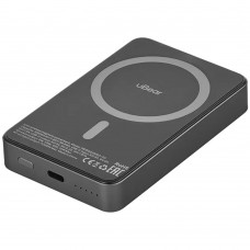 Внешний аккумулятор uBear Icon Magnetic Power bank MagSafe 10000mAh серый