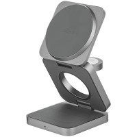 Беспроводная зарядная панель uBear Balance Ultra 3 в 1 Для IPhone, Apple Watch, Airpods, 25W Grey