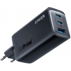 Зарядное устройство сетевое Anker 737 GaNPrime A2148 120W 2хUSB-C + USB черное