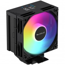 Устройство охлаждения(кулер) Coolleo CL-B40-DIG-BK-ARGB-V2 220W S115X/1200/1700/1851/AM4/AM5  ( CL-B40-DIG-BK-ARGB-V2 )