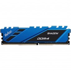 Модуль памяти DDR4 8Gb PC-25600 3200MHz Netac Shadow ( NTSDD4P32SP-08B ) Blue