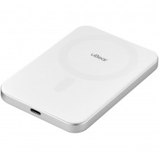 Внешний аккумулятор uBear Slide Magnetic Power bank MagSafe 5000mAh белый