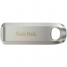 Флеш-диск 128Гб SanDisk CZ75 Ultra Luxe (SDCZ75-128G-G46) USB-C Серебристый