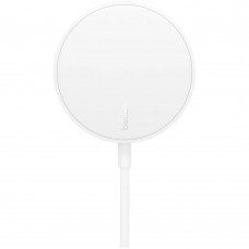 Беспроводная зарядная панель Belkin WIA005vfWH 7,5Вт + адаптер белый