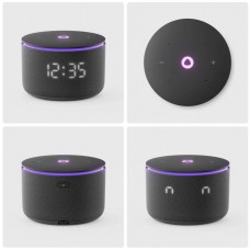 Акустическая система с голосовым помощником Алиса Zigbee Яндекс Станция Мини 3 Про черная