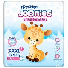 Joonies Трусики Premium Soft, XXXL (18-23 кг.), 24 шт. (4 упаковки)